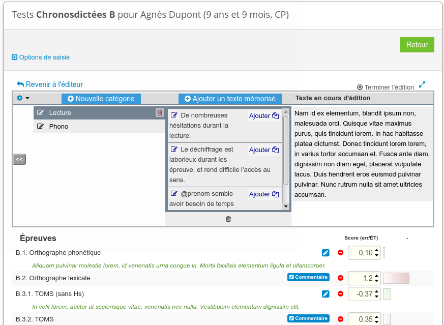 Documentation > 2015/03/13 > Orthoscribe 1.3.1-RC6 > saisie-test-commentaire-textes-memorises.png