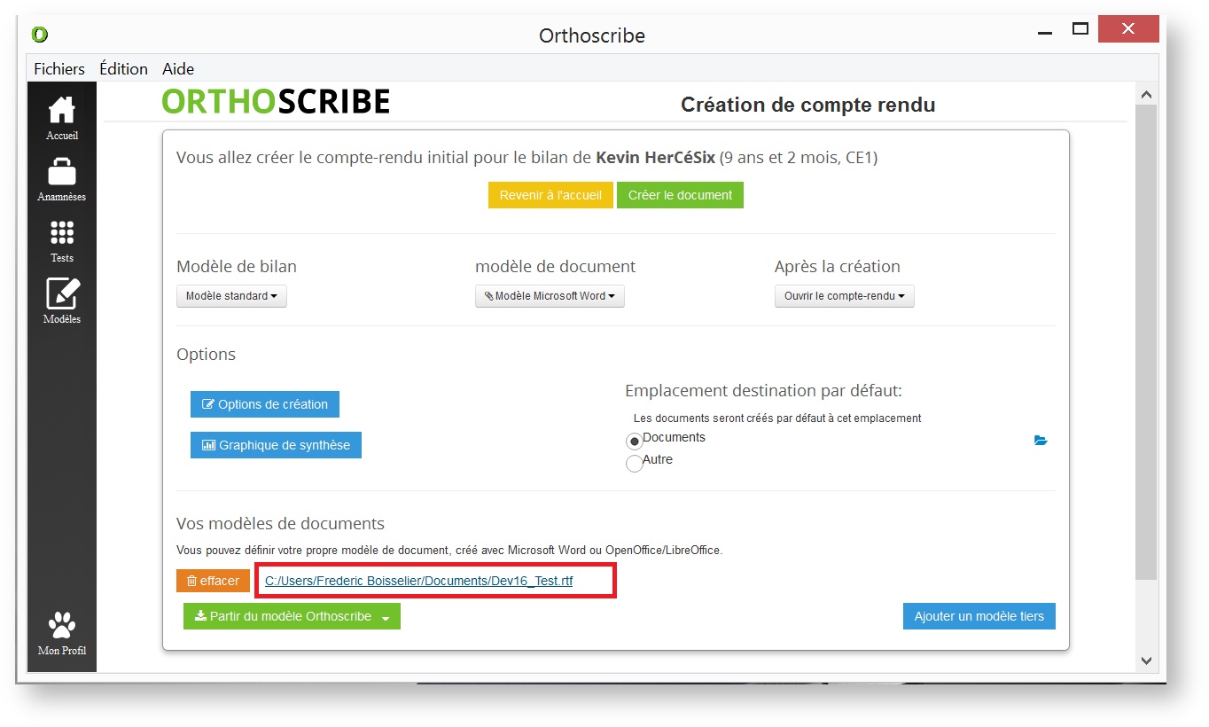 Documentation > Accéder à mes modèles de documents (avec Word ou Open/Libre Office) > Page Création de compte rendu - cliquez sur le nom du modèle.png